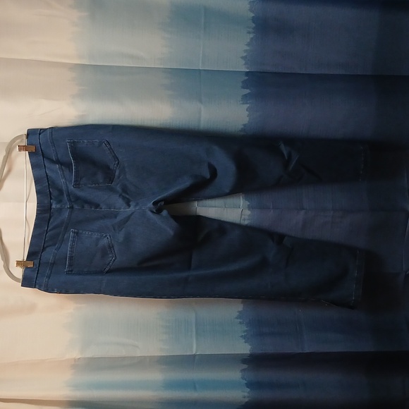 Ruby Rd. Blue Ankle Cropped Jeans - Picture 2 of 6